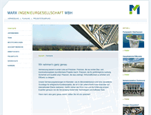 Tablet Screenshot of marx-ig.de